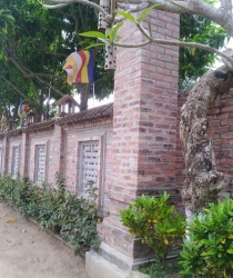 Gạch cổ xây đình chùa  kt 300x145x90mm